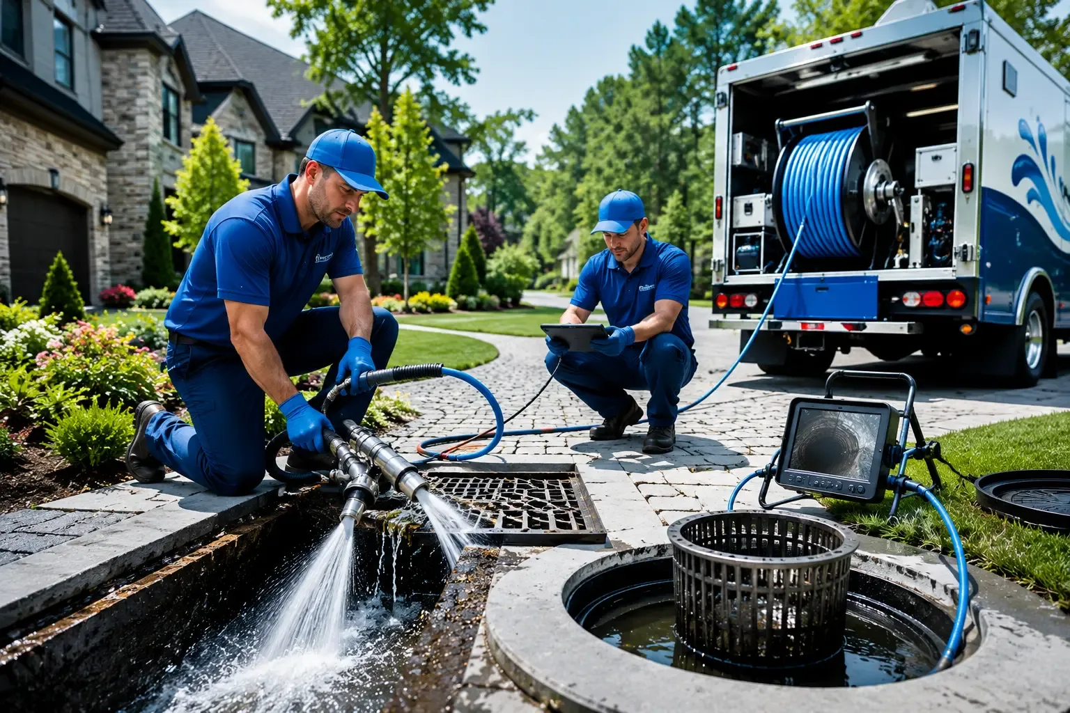 Local outdoor drain cleaning professionals in D Lo, MS